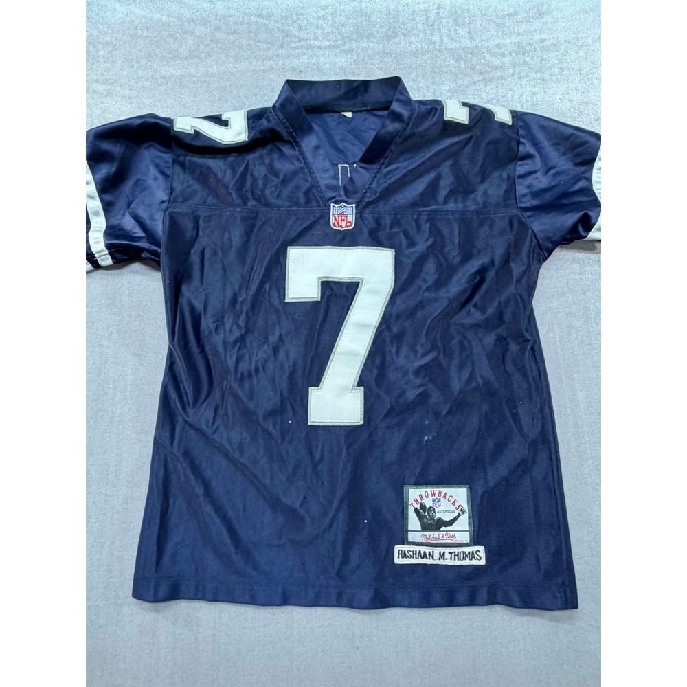Mitchell & Ness Throwback Cowboys Jersey Rahsaan Thomas Size Sm/MED